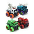 thumbnail image 1 of Esaierr Kids Baby Toys Car Big Wheel Cartoon Car Set Fire Engine Engineering Car 3-6 Y Boys Toys Car, 1 of 6