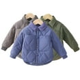 thumbnail image 1 of Esaierr Kids Baby Winter Coat for Boys Girls Puffer Padded Jacket Light Cotton Jacket Toddler Warm Outerwear for 1-12Y, 1 of 5