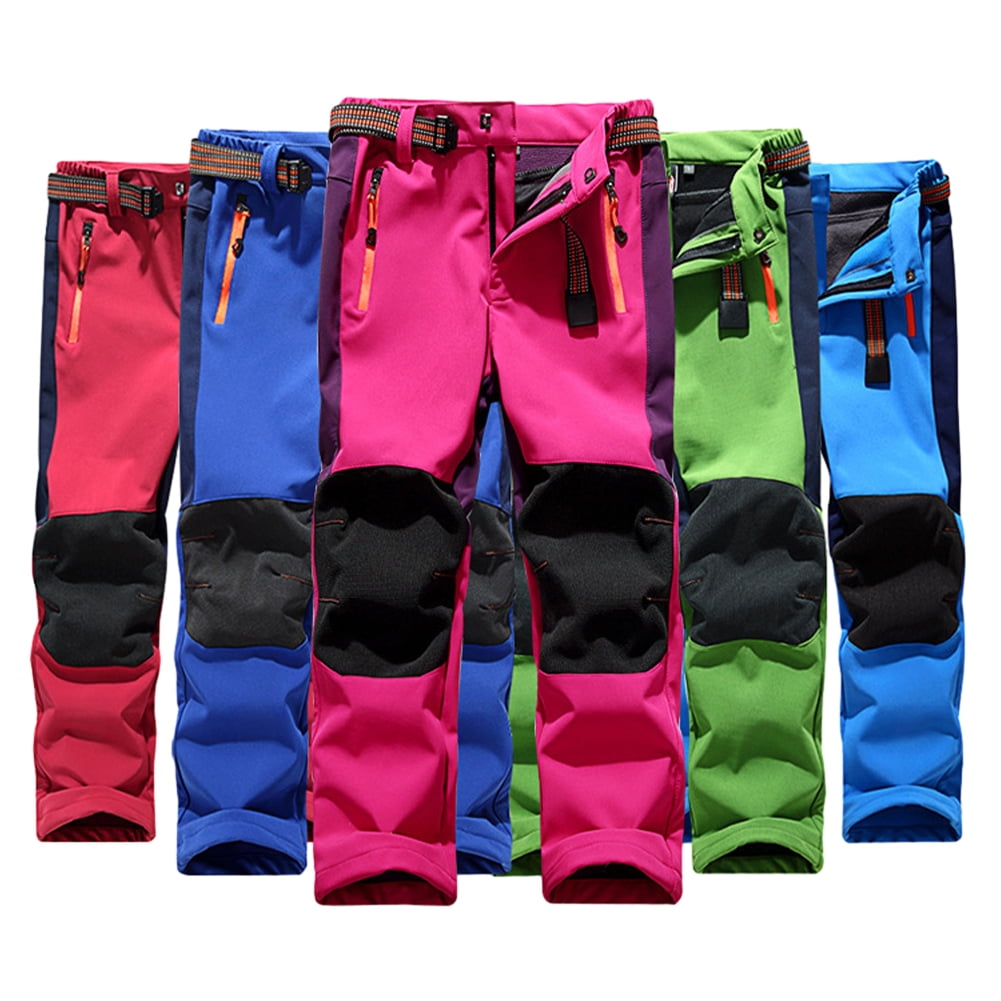 Esaierr 110 Years Boys Girls Waterproof Windproof Warm Pants for Kids