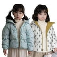 thumbnail image 1 of Esaierr Kids Boys Girls Winter Warm Hooded Puffer Coats Baby Lightweight Double-Sided Wear down Jacket Toddler Thickening Snowsuit Puffer Jacket Coats Outerwear for 1-8 Years Old, 1 of 9