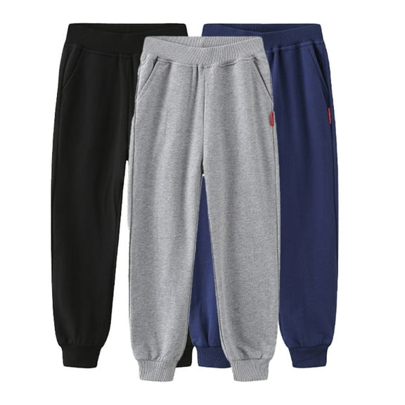 Esaierr Kids Girls Boys Soft Jogger Pants for Toddler Baby Sweatpants Long Pants Casual Winter Autumn Trousers for 1-14Y