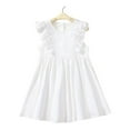 thumbnail image 1 of Esaierr Kids Girls Dress,Baby Sleeveless Cotton Dresses Toddler Girls Solid Color Lovely Dress, 1 of 6