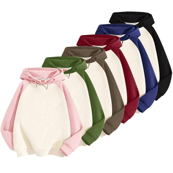 Esaierr Kids Pullover Hooded Sweatshirt for Boys Girls,5-14Y Toddler Spring Autumn Sweatsuit Top Long Sleeve Casual Soft Teen Hooded Pullover