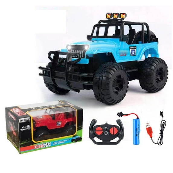 Esaierr Kids Remote Control Car,Rc Car Toys Rechargeable Rc Truck Toy Xmas Birthday Gifts for Toddlers 3-7 Year Old Boys