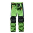 thumbnail image 1 of Esaierr Kids Snow Pants for Boys Girls,Fall Winter Thermal Pants Kids Snow Pants with Belt Outdoor Snowboard Pants Hiking Pants with Reinforced Knees for Toddler 5-14 Years Old, 1 of 7