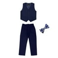 thumbnail image 1 of Esaierr Kids Teen Boy's Tuxedos Toddler 3Pcs Formal Suits Set Youth Slim Fit Suit for Weddings,Boys Dress Suits Boy Tuxedo Set for 5-16T, 1 of 7