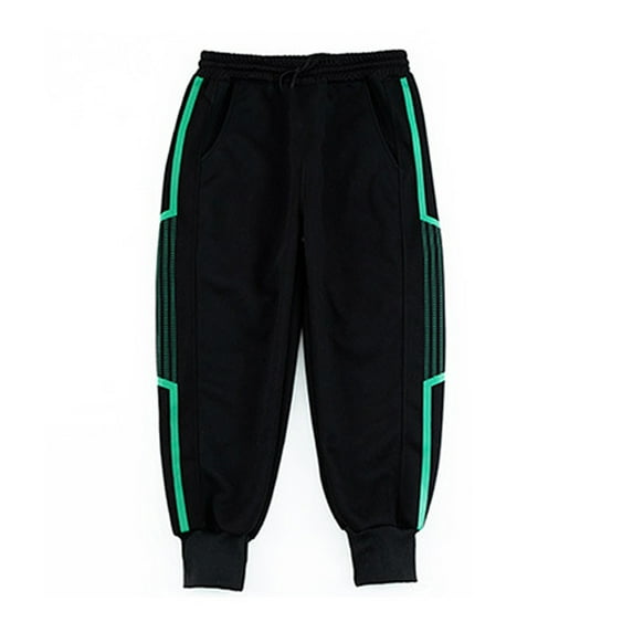 Esaierr Kids Teen Boys Sweatpants Jogger Pants Spring Fall Sweat Pants 4-14 Years Little Big Boys Trousers Elastic Waist Casual Sport Active Pants with Pockets