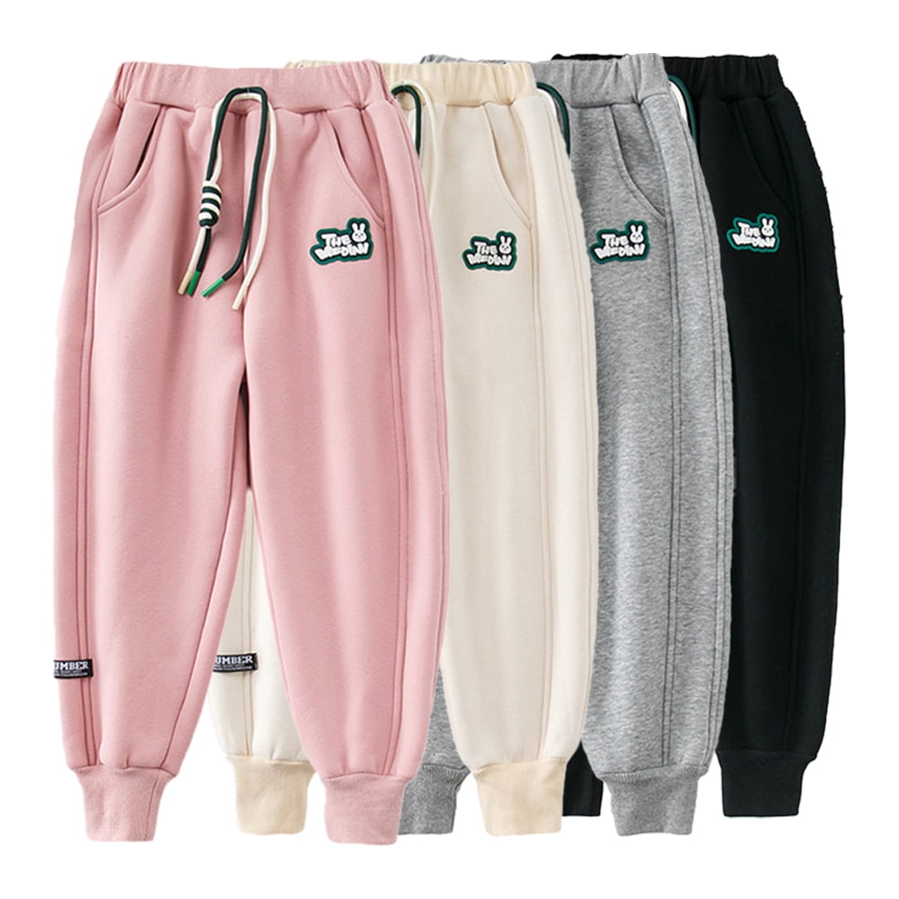 Boys fleece lined clearance joggers