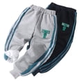 thumbnail image 1 of Esaierr Kids Toddler Boys Jogger Sweatpants Elastic Waist Sweat Pants Autumn Winter Jogger Trousers Baby Youth Boys Warm Active Pants for 2-13T, 1 of 8