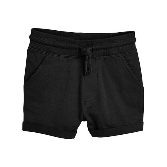 Esaierr Kids Toddler Boys Shorts Summer Cotton Jogger Shorts with Pocket Baby Casual Active Jogger Shorts Sizes 2-8T