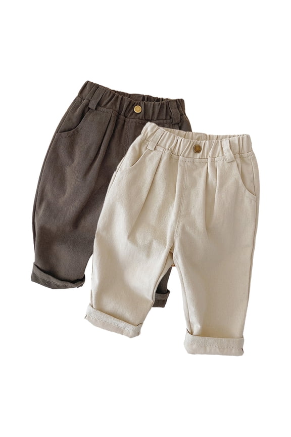 Kids Baby Sweat Pants for Boys Toddler,1M-6Y Spring Fall Jogger Newborn Solid Color Active Jogger Trousers Elastic Sweatpants