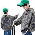 thumbnail image 1 of Esaierr Kids Toddler Crewneck Sweatshirts for Boys Casual Hooded Sweatshirts Long Sleeve for 4-14Y, 1 of 5