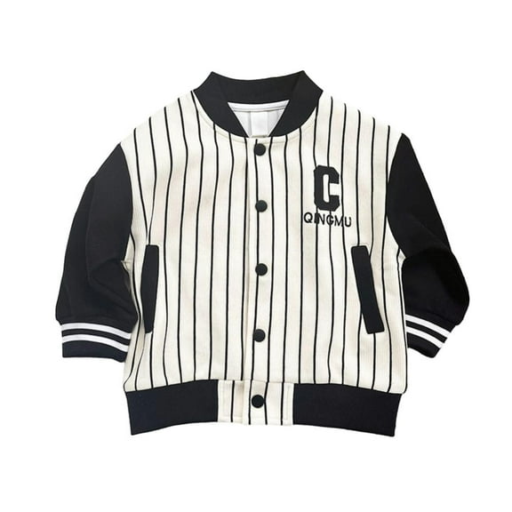 Esaierr Kids Toddler Jackets Coats for Boys Baseball Jackets Baby Cotton Jackets Outerwear Spring Autumn Top Cardigan Jackets