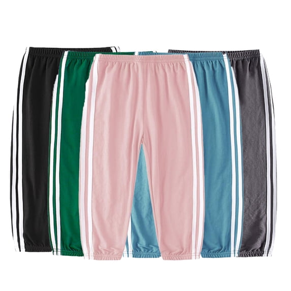 Esaierr Kids Toddler Jogger Sweatpants for Boys Girls,Baby Sport Jogger Pants Striped Sweats Pants Elastic Waist Casual Spring Fall Anti-Mosquito Pants for 1-10T