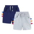 thumbnail image 1 of Esaierr Kids Toddler Shorts 100% Cotton Active Jogger Shorts with Pockets Boys Shorts for Boys，Size 2-7Years, 1 of 8
