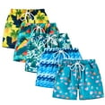 thumbnail image 1 of Esaierr Kids Toddler Shorts for Boys Girls,Baby Summer Print Short Pants Little Boys Girls Athletic Shorts Elastic Casual Drawstring Shorts Pants for 2-8Y, 1 of 7