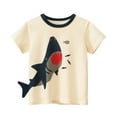 thumbnail image 1 of Esaierr Kids Toddler Summer T-Shirt Tees for Boys Short Sleeve TShirt Little Boys Casual T Cartoon Sequin Tops (Boys 1 to 9), 1 of 7