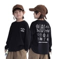 thumbnail image 1 of Esaierr Kids Toddler T-Shirts for Boys Girls,Long Sleeves Round Neck Tees Underlay Shirt Spring Autumn Cotton Casual Undershirt for 1-12Y, 1 of 7