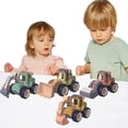 thumbnail image 1 of Esaierr Kids Toddler Take Apart Construction Car Toys 2PCS Friction Powered Push and Go Toys Cars Educational Toys for 3,4,5,6 Year Old Boy Girl, 1 of 6