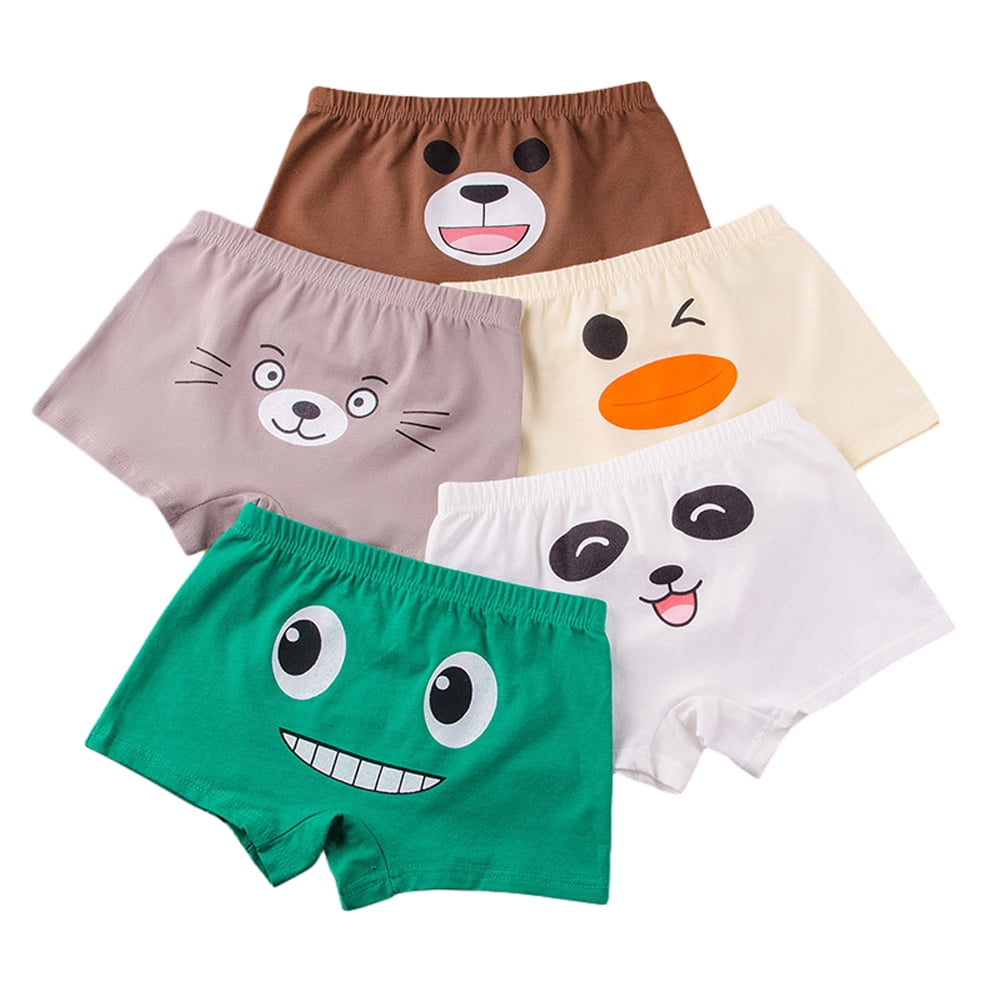 Esaierr Kids Toddler Underwear Brief Cotton Boys Boxer Briefs Underwear
