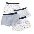 thumbnail image 1 of Esaierr Kids Toddler Underwear Brief Cotton Boys Boxer Briefs Underwear Teen Boys Underwear Boxers 5 Pack Size 2-18Years, 1 of 8