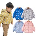 thumbnail image 1 of Esaierr Boys Girls Winter Puffer Coat for Kids Baby 1-6Y Toddler Warm Hooded Puffer Down Jacket Lightweight New Autumn Winter Down Outwear With Pocket, 1 of 8
