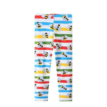 Esaierr Leggings for Girls Soft Comfortable Leggings for Kids in 3t to 7y Girls Printed Leggings
