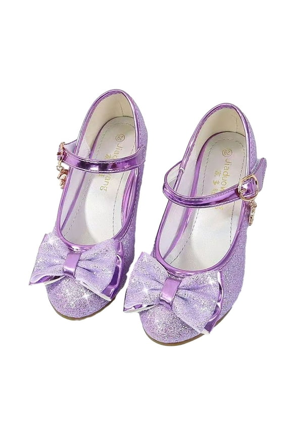 Littler Girls Dress Shoes Wedding Party Heel Princess Shoes Flats for Kid Toddle Mary Jane Shoes