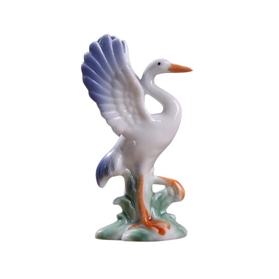Esaierr Peacock Statue Ceramic Peacock Elk Statues Ceramic Craft Statue Small Statue Animal
