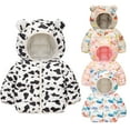 thumbnail image 1 of Esaierr Toddler Baby Boys Girl Winter Coats Snow Down jackets,1-7T Kids Winter Cotton Coats Outerwear Little Boys Girls Ear Hoodie down Coats, 1 of 6