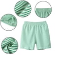 thumbnail image 1 of Esaierr Toddler Baby Boys Girls Summer Shorts Elastic Waist Striped Casual Shorts Loose Soft Shorts Home Pants for Kids 1-10 Years, 1 of 9