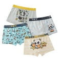 thumbnail image 1 of Esaierr Toddler Baby Cotton Underwear for 4PCS Kids Boys Boxer Briefs Colour Mix & Match for 3-18Y, 1 of 5