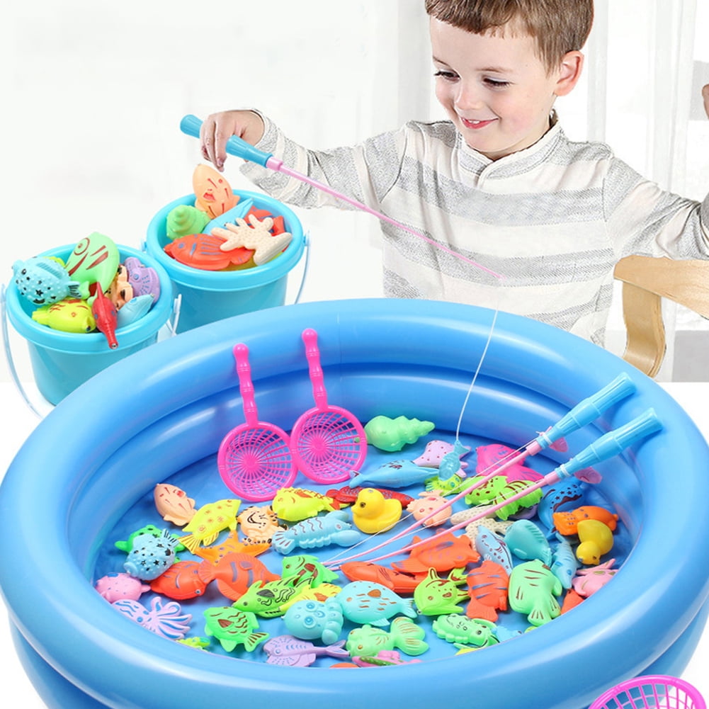 Buy Double Fun Fishing Set Bath/Pool Time Fun Activity Play Kids