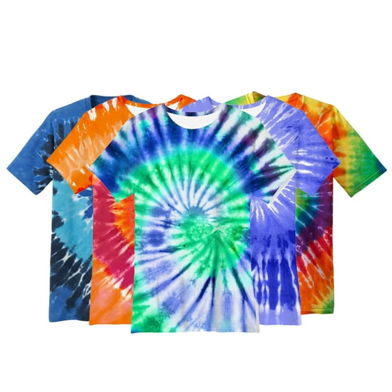 Esaierr Toddler Boys Girls 3D Print Short Sleeve T Shirts Teenagers Summer Graffiti Shirts Tops Funny Tees for Kids 4-16 Years