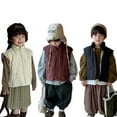thumbnail image 1 of Esaierr Toddler Boys Girls Down Puffer Vest Coats for Kids Solid Color Warm Waistcoat Undershirt Baby Winter Zipper Down Sleeveless Jacket 1-8Y, 1 of 7