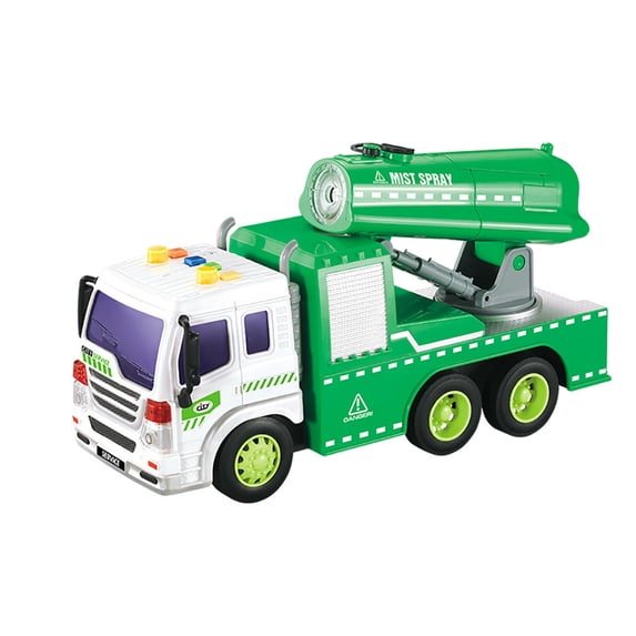 Esaierr Toddler Boys Toy Car,Fog Cannon Engineering Car,Inertia Car,Strong Resistance to Fall,Durable for Kids 3+years