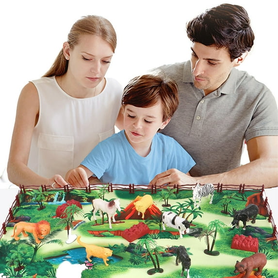 Esaierr Toddler Carpet Play Mat Great for Playing with Cars and Toys Safe to Play Play Mats for Bedroom Playroom Games