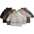 thumbnail image 1 of Esaierr Toddler Girls Winter Coats Light Puffer Coat for Baby Boys Cotton Coat Warm Jacket for 1-6Y, 1 of 5