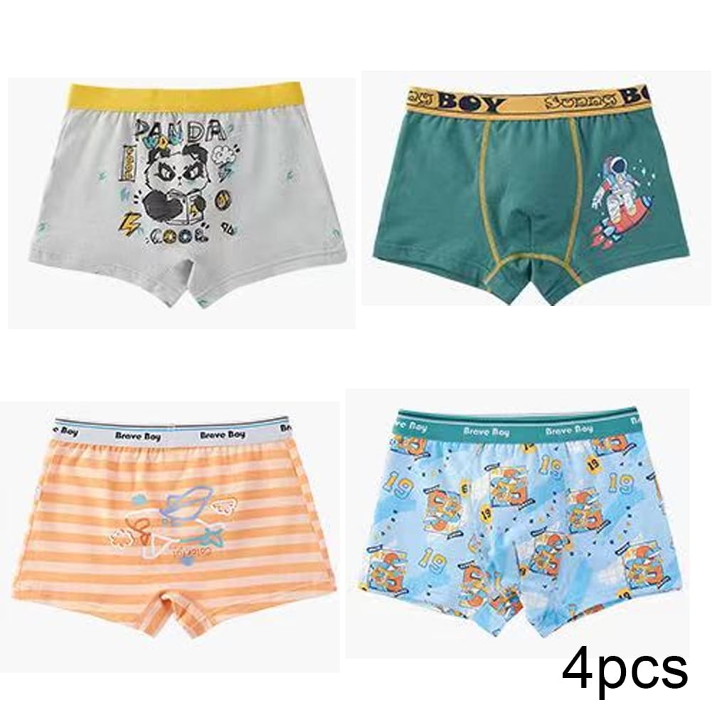 Esaierr Toddler Kids Boys Boxer Briefs Shorts Cotton Underwear for