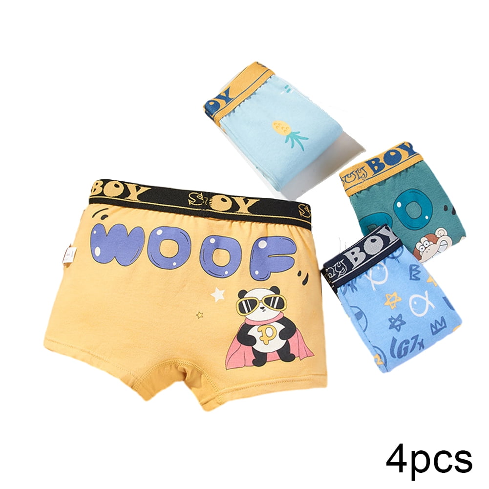 Esaierr Toddler Kids Boys Dinosaur Boxer Briefs Shorts Cotton Underwear