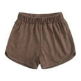 thumbnail image 1 of Esaierr Toddler Kids Boys Girls Shorts 9M-7Y Baby Soft Comfy Shorts Cotton Shorts Sports Shorts Athletic Sweat Shorts with Pockets, 1 of 8