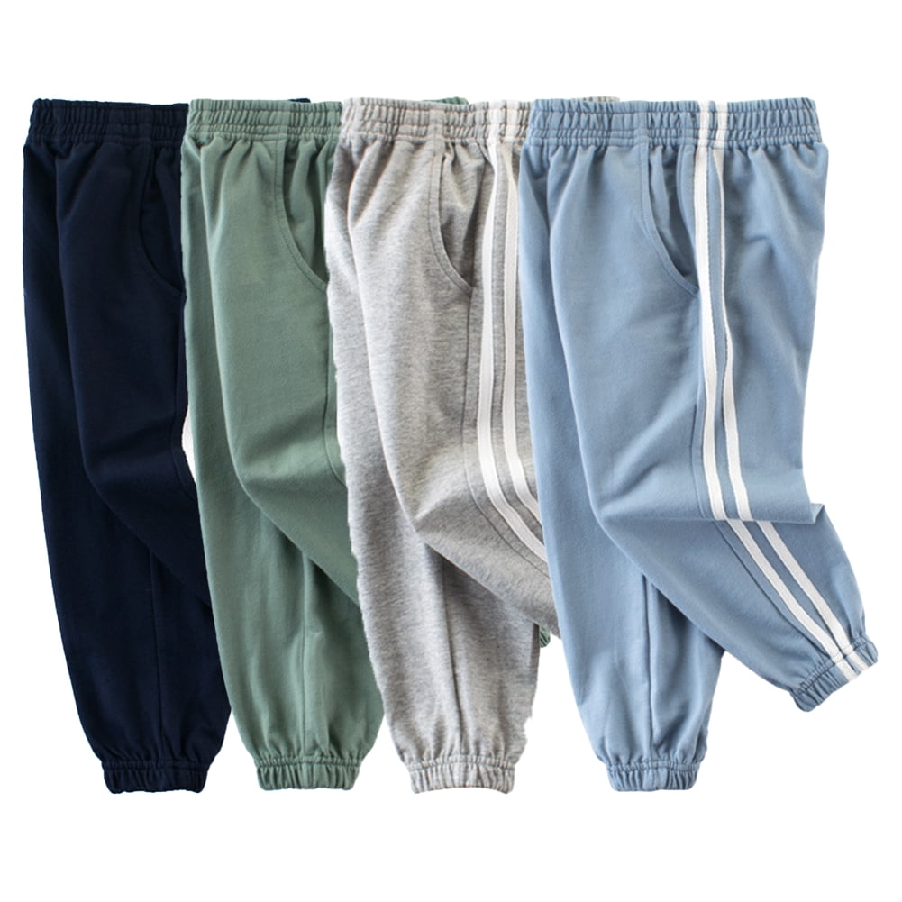 Esaierr Toddler Kids Boys Jogger Pants Spring Sweatpants with Pockets