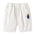 thumbnail image 1 of Esaierr Toddler Kids Boys Shorts Summer Cotton Lounging Shorts Baby Casual Pants with Pockets for 1-7Y, 1 of 9