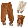 thumbnail image 1 of Esaierr Toddler Kids Fall Winter Leggings for Boys Girls,Little Boys Girls Fleece Lined Bottoms Pants Thickening Warm Baby Elastic Waist Casual Trousers Infant Active Warm Pants for 6M-5Y, 1 of 8