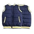 thumbnail image 1 of Esaierr Toddler Kids Fleece Vest Outwear for Boys Girls,Little Big Boys Girls Zipper Sleeveless Jacket Baby Lightweight Breathable Baby Fall Winter Vest Thickened Warm Waistcoat Coats 3-12 Y, 1 of 8