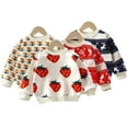 thumbnail image 1 of Esaierr Toddler Kids Girls Boys Pullover Sweatshirt Baby Sweatshirt Shirt Long Sleeve Pullover Fall Winter Sweater Clothes for Newborn 9M-12Y, 1 of 5