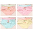thumbnail image 1 of Esaierr Toddler Kids Girls Underwear,Little Girls Undies Briefs Baby Cotton Underwear Boxers Panties 4Pcs, 1 of 5