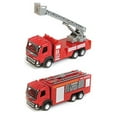 thumbnail image 1 of Esaierr Toddler Kids Toys Boys Toy Cars Kids Sliding Toy Alloy Ladder Fire Truck Water Jet Sliding Model Cars1.8*5.7*2.4inch, 1 of 6