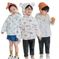 thumbnail image 1 of Esaierr Toddler Kids down Outwear，9M-7Y Baby Winter Jacket down Cotton Windproof Warm Winter Coats with Printed Snowsuit Jacket, 1 of 6