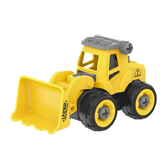 Esaierr Toddler Toy Truck for 3-6Y DIY Removable Assembly Nut Assembly Skidding Excavator Kids Toy